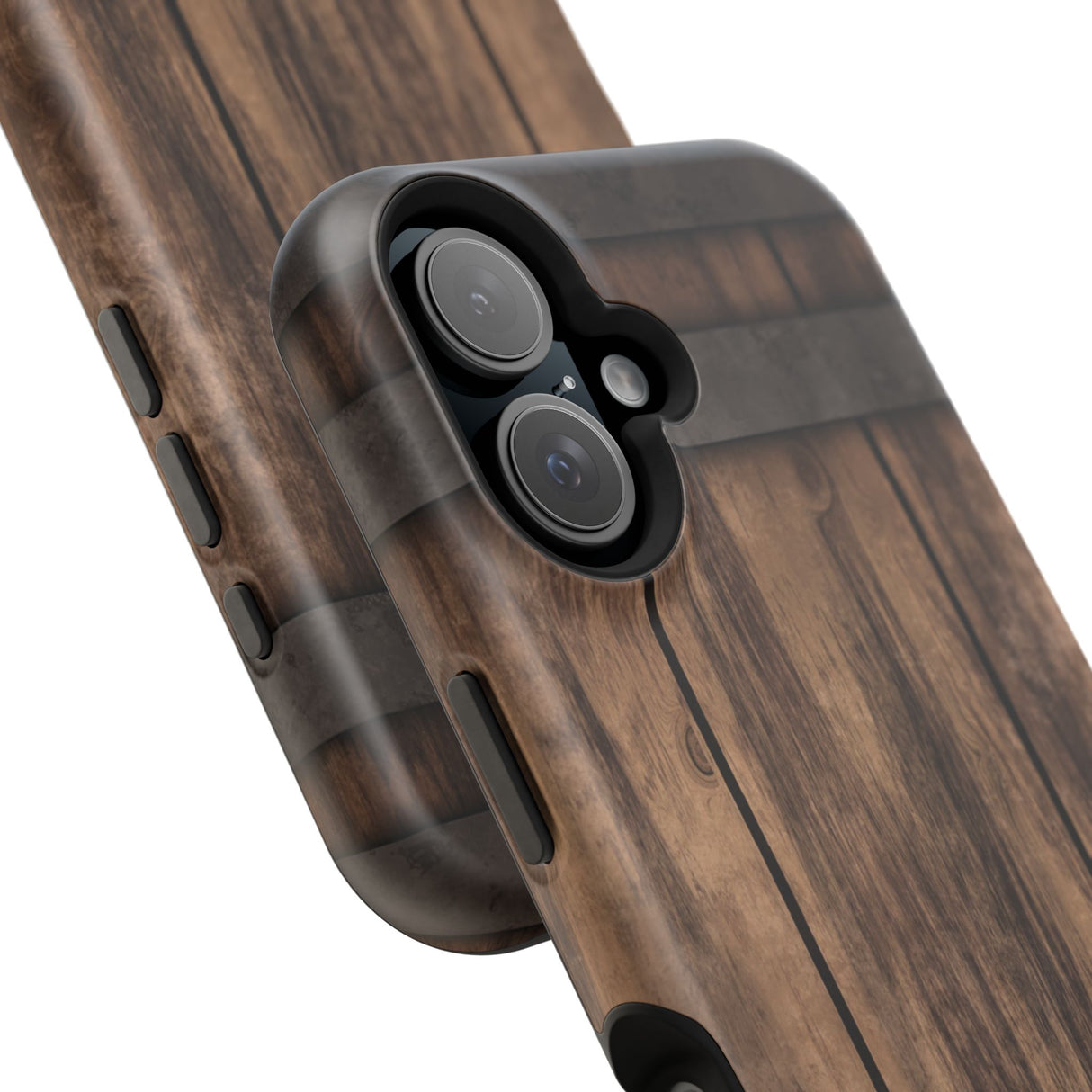 Coque iPhone 16 en fût de whisky