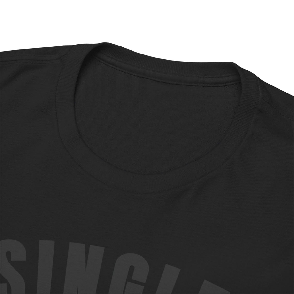 T-shirt tonal noir sur noir Single Barrel