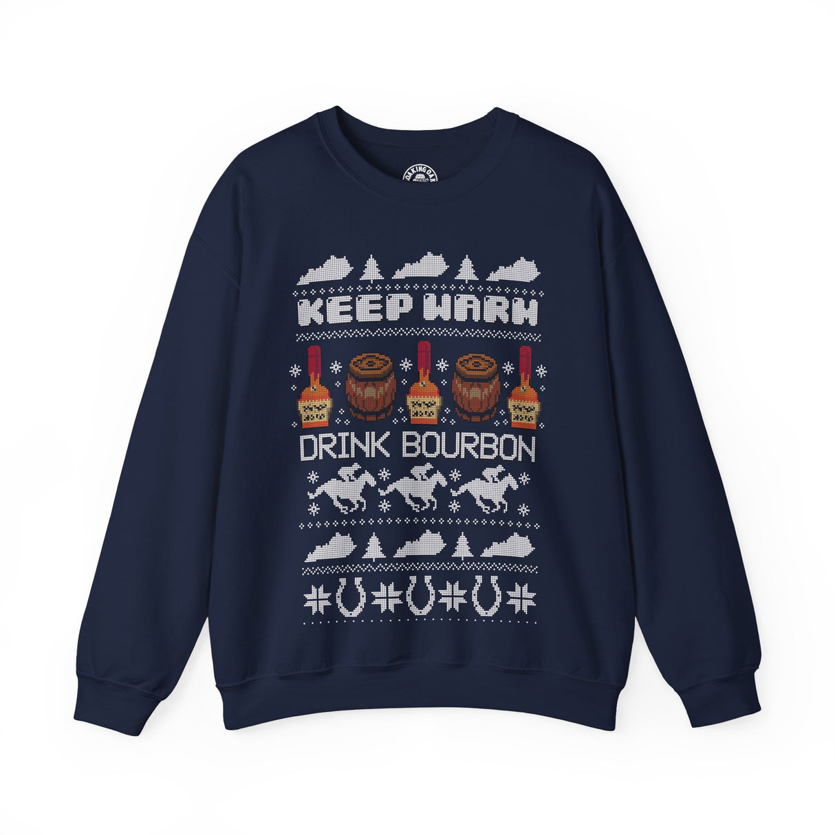 Whiskey Ugly Christmas Sweater