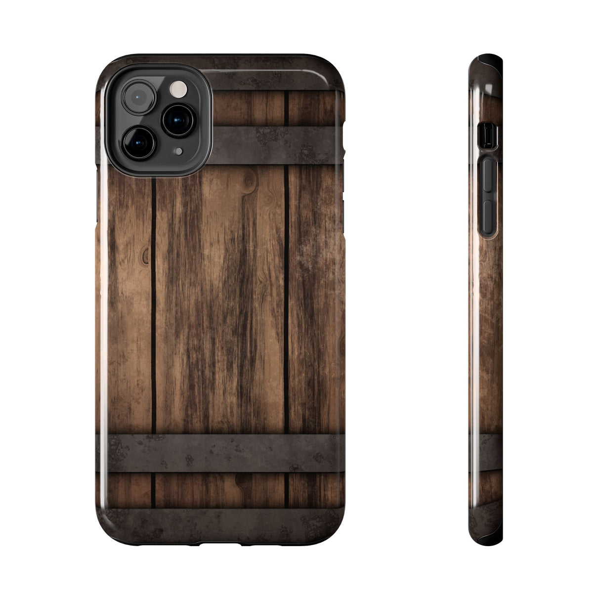 Étui pour iPhone 11 Pro Max en fût de whisky