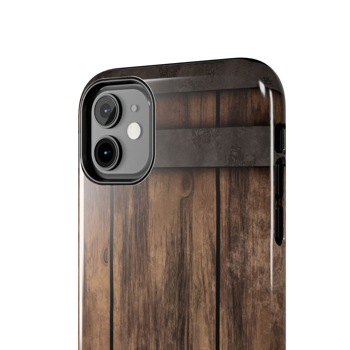 Coque iPhone 11 en fût de whisky