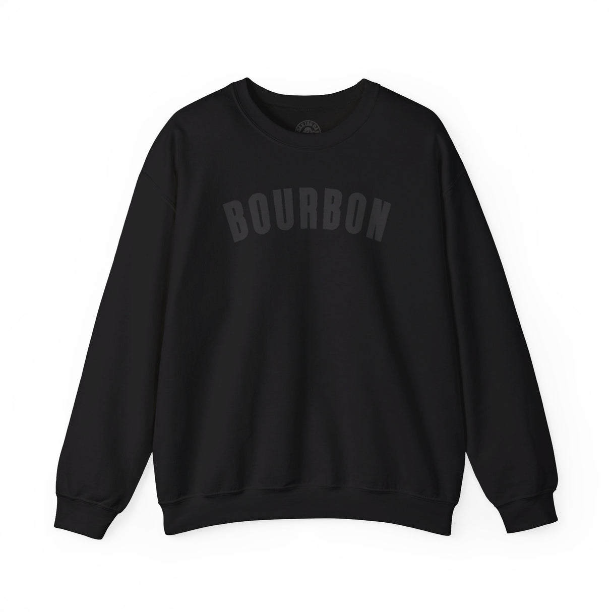 Bourbon Black On Black Tonal Sweatshirt