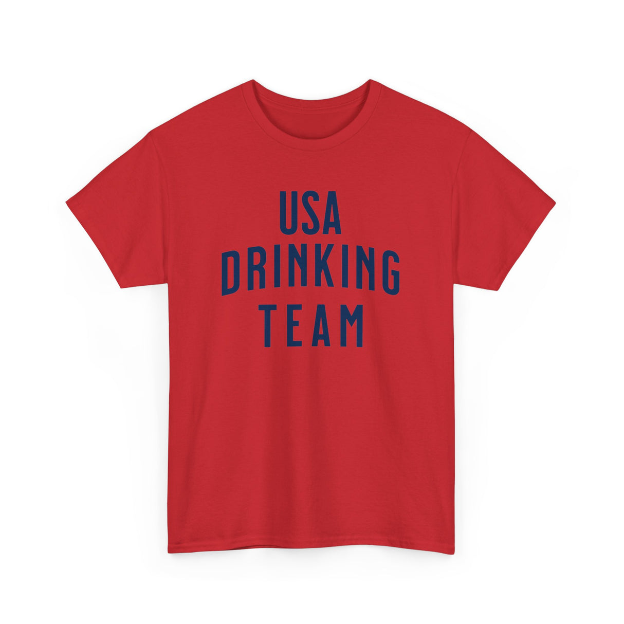 USA Drinking Team Tshirt Red