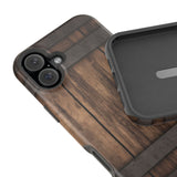 Whiskey Barrel iPhone 16 Plus Case