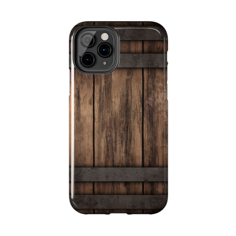 Coque iPhone 11 Pro en fût de whisky