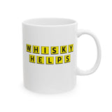 Whisky Helps Coffee Mug