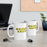 Whisky Helps Coffee Mug