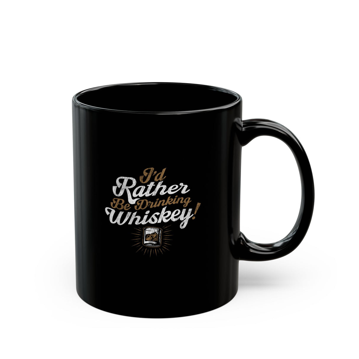 Je préférerais boire du whisky Tasse à café