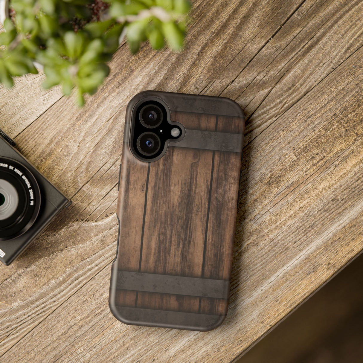 Whiskey Barrel iPhone 16 Case