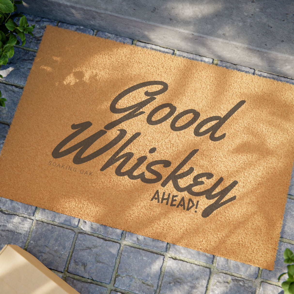 Bienvenue Bon Whisky Tapis de Porte