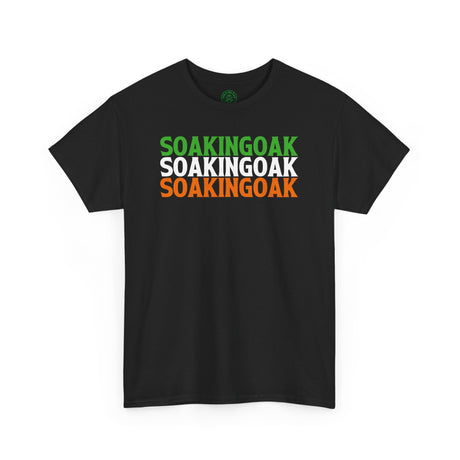 Soaking Oak Irish Tricolor Tshirt
