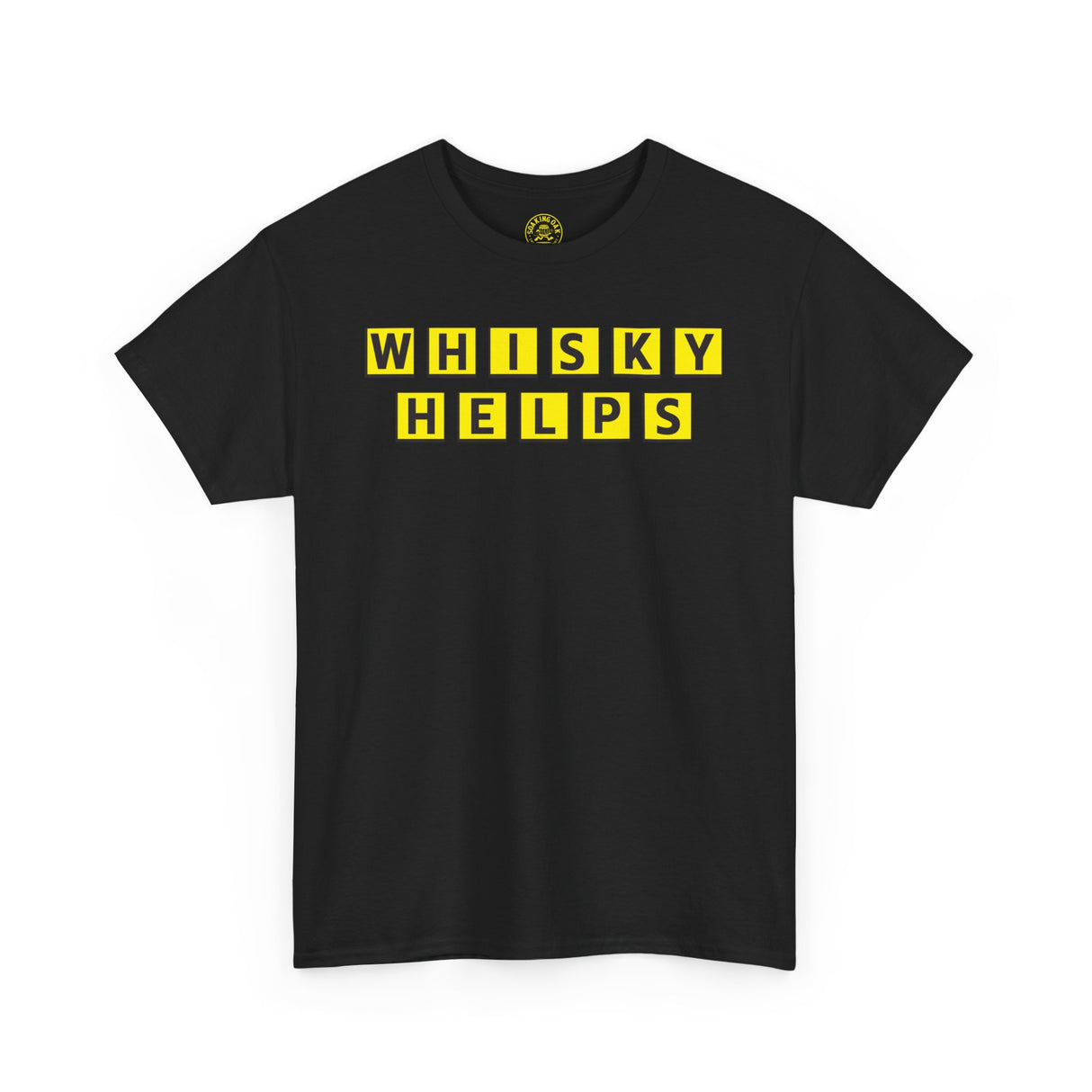 Whiskey Helps Shirt Black