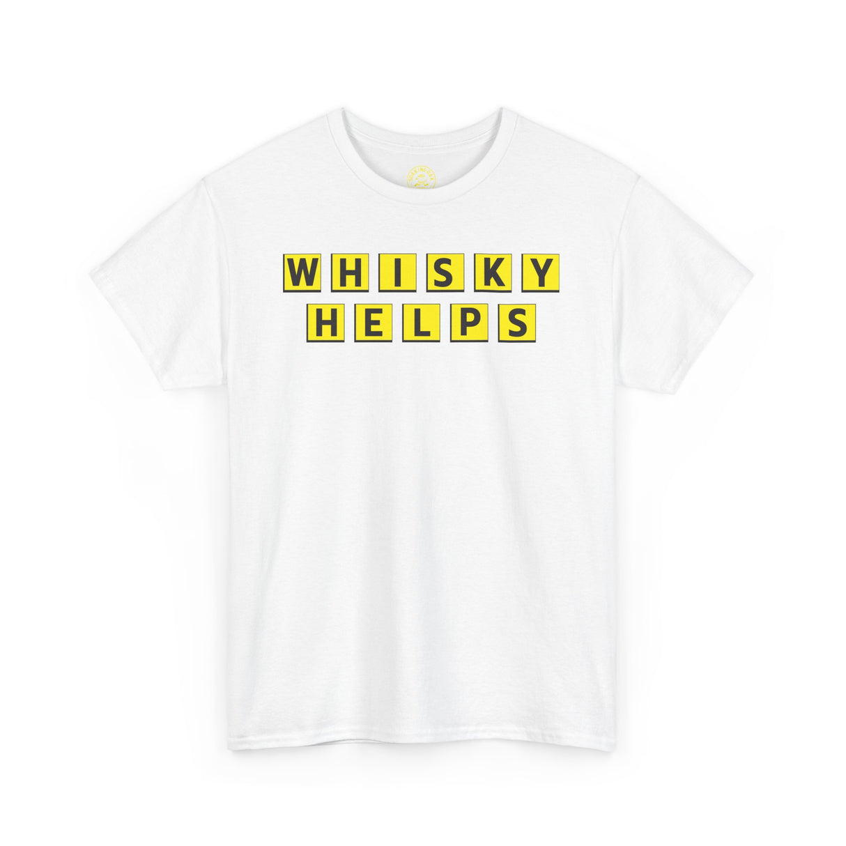 Whiskey Helps Shirt White