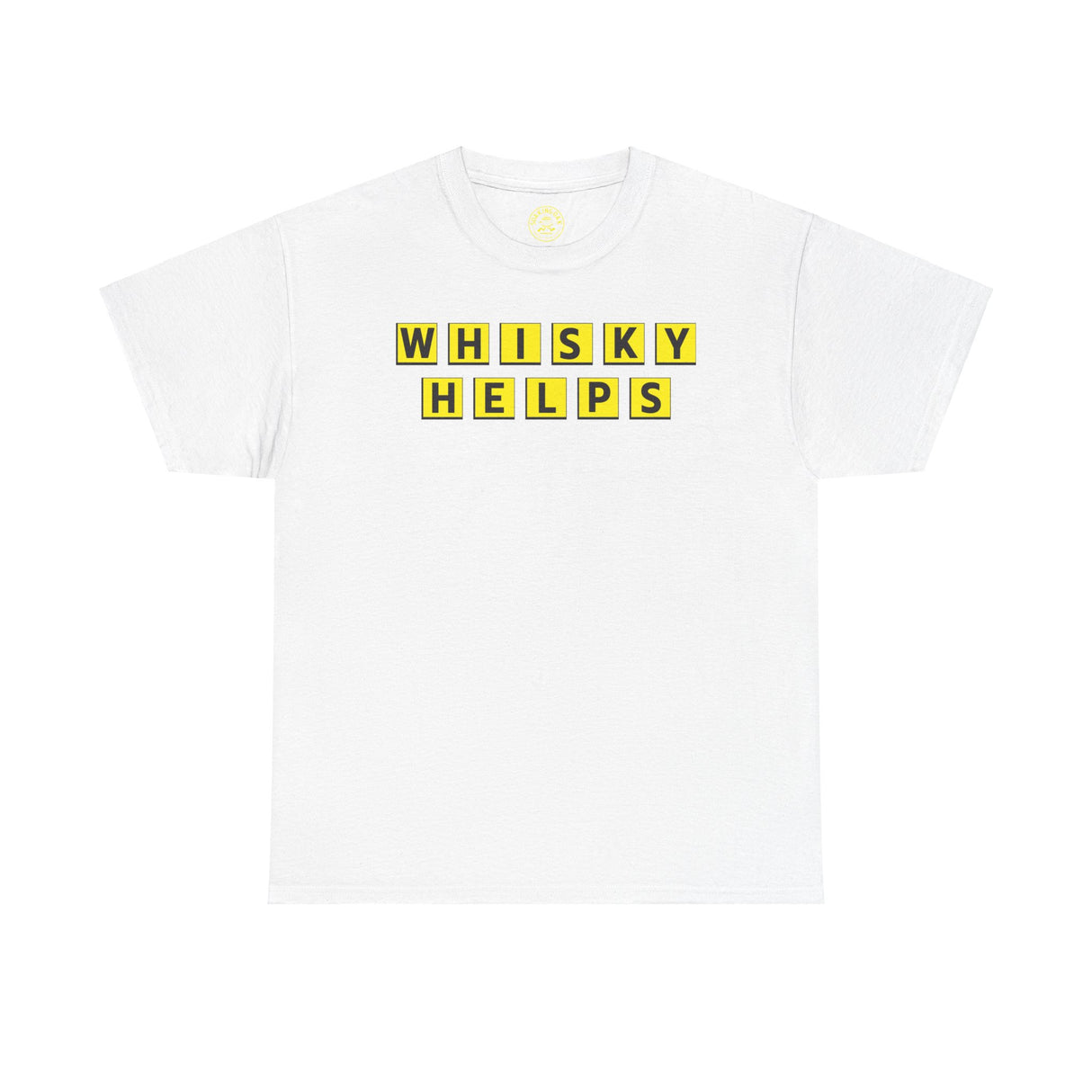 Whisky Helps Tshirt White